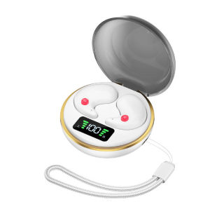 Sleep Headset Smart Digital Display Bluetooth Earphone Wireless Waterproof Long Life Bluetooth Headset New Sleep Headset Digital Display Stereo Binaural Bluetooth 5.3 Sports Headset Bluetooth Earphone