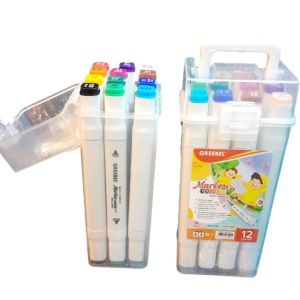 Spidol 2 kepala greebel 12 Warna Greebel