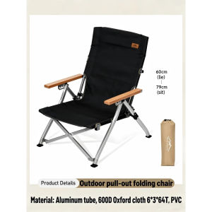 Wthb Outdoor Camping Outdoor Folding Chairs Lounge Chairs Camping High Backed Sea Dog Chairs Lunch