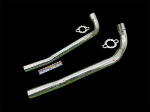 Cổ pô Sirius 110 27-32mm Inox xi ken sáng bóng