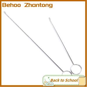 Behoo เครื่องมือเย็บปักถักร้อยแบบ DIY ตะขอหมุนห่วงจักรเย็บผ้าสแตนเลส