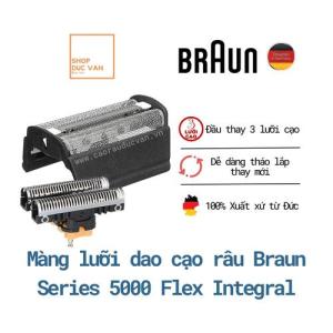Màng Lưỡi Dao Máy Cạo Râu Braun Series 5000 Flex Integral 5005 5010 5015 5311 5312 5314 5315 5316 5317 [ Shop Đức Vân ]