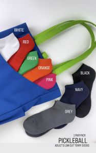 ถุงเท้าElmidas ถุงเท้ากีฬาขนหนูผู้ใหญ่รุ่น Pickleball -  1 pair pack