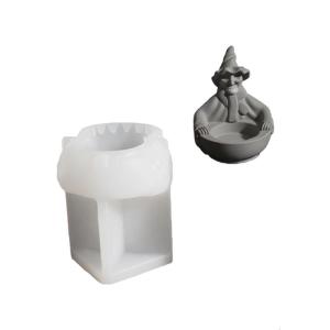 Hình đầu lâu Halloween Phù Thủy silicones nến khuôn mẫu cho tealight chủ trang trí nội thất silicon đa năng khuôn mẫu