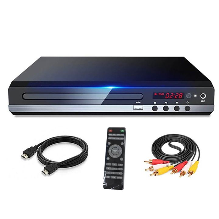 DVD Player 1080P HD Home DVD Player Box for TV All Region Free DVD CD ...