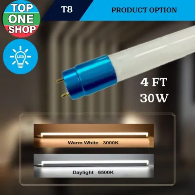 LED Fluorescent T8 Lampu Kalimantang 10W (2FT) 20W / 24W / 30W / 36W / 45W (4FT) WARMWHITE DAYLIGHT COOLWHITE *SUPER FRAGILE IF CAN BUY MORE THAN 2*