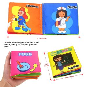 SG-Toddler Infant Book 12 Books Set / Baby Colorful Book
