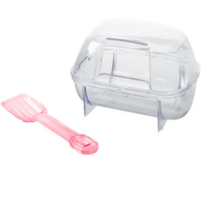 Tempat Mandi Hamster Pasir Mandi Hamster Sugar Glider Marmut Original