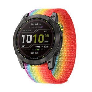 Zionia 26mm 22mm Nylon Loop Waterproof Breathable Watch Strap for Garmin Fenix 8 E 7X 7 6X 6 Pro 51mm Sapphire Solar 5X 5 Plus 3 HR Quatix Enduro Forerunner 965 Approach S70 47mm S60 S62 D2 Tactix Descent G1 G2 Mk1 Mk2 Mk2i Mk3i MARQ Instinct epix Gen 2