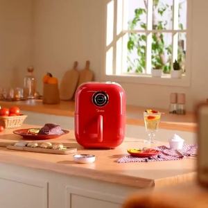 Midea Air Fryer KZ30Q1-402 Household Automatic Deep Frying Pan Oven Integrated Multifunctional Chips hine 3L