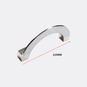 Handle Laci Lemari/Lengkung Circular Pull/Tarikan Laci Handle /Mewah Handle Modern/ Emas Kilap Shiny Gold Knob
