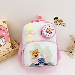 2024 early autumn new childrens bag kindergarten first grade girls schoolbag boys and girls cute cartoon backpack
