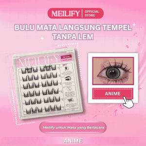 MEILIFY - Bulu Mata Tanpa Lem [ANIME] Bulmat / Eyelash Extension Bulumata Palsu Langsung Tempel