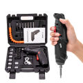 Mesin Bor Elektrik - Electric Drill Set - Mesin Bor Tangan Elektrik - bor dampak-Obeng Bor Cordless 3 Kecepatan 2 Baterai Mesin Bor Baterai Tangan Cordless Drill Battery 1 Year Warranty. 
