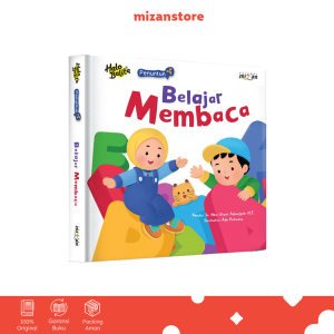 DAR Mizan - Buku Anak Halo Balita Seri Penuntun Belajar Membaca - Boardbook Bilingual - Mizan