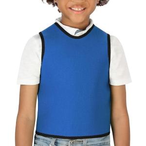 Trẻ em của cảm giác vest cung cấp áp lực mềm mại để cải thiện nồng độ thoáng khí polyester sợi vải áo ghi lê