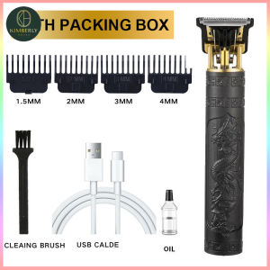 Alat Cukur Rambut Profesional Hair Clipper Vintage / Alat Cukur Elektrik Mesin Cukur Rambut Cas