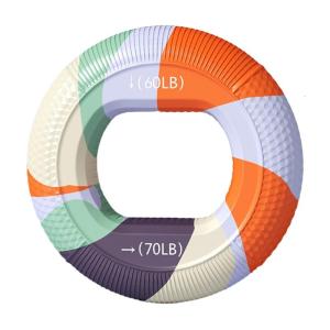 Silicones Hand Gripper Grip Strength Training Finger Rehabilitation Tool for Fitness Enthusiasts and Rehabilitation