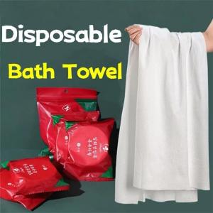 5PCS Cotton Compressed Bath Towel 70*140cm Thickened Portable Travel Skin Friendly Disposable Towel