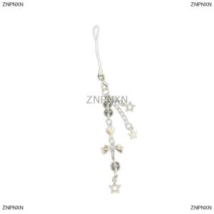 [COD] ZNPNXN Goth Y2K Phone Charm Bow Heart Star Keychain Pendant Kawaii Key Chain Bag Phone Chain Cute Accessory For Girls Women Jewelry