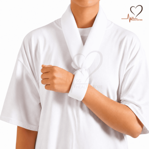 Fu Kang Collar and Cuff Arm Sling 10m Roll | Cut-to-Length Padded Foam Support | Ready Stock SG