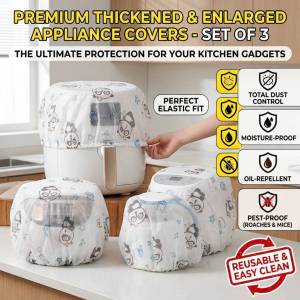 Large Thickened Non-Woven Dust Cover Universal Transparent Film Cover Household Appliance Dustproof Protective Cover 多功能防尘罩