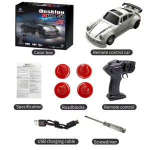 JDD [จัดส่งรวดเร็ว] [ต้นฉบับใช้ได้] Kf20ใหม่1:64ดริฟท์รถ Rc สี่ล้อรถแข่งของเล่น Mobil Remote Control สัดส่วนเต็มรูปแบบเดสก์ท็อปของเล่นเด็กผู้ชายของขวัญสมบูรณ์แบบ