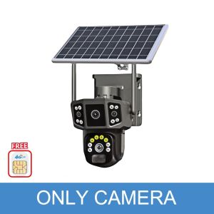 BUY 1 TAKE 1 HUAWEI 4G SIM Solar CCTV Camera Three lenses NO WIFI Needed Cellphone Smart PTZ Two-Way Audio outdoor waterproof 360° Auto Tracking Color Night Vision