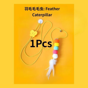 Mainan Gantung Kucing Tali Elastik Mainan Kucing Comel Mainan Interaktif Rekaan Awan/Bintang Bahan Tahan Lasak Mainan Penghibur Kucing Mainan Kucing Aktif Mainan Hiburan Kucing Mainan Dinding Gantung Mainan Tahan Gigit.