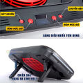 Quạt tản nhiệt laptop Memo FL08 tản khí nén turbo 2400RPM giảm nhiệt thực sự chuyên dụng cho máy tính đồ họa gaming - Đế tản nhiệt Laptop. 