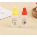 Botol Saus Bento Bekal Anak / Botol Saos Tomat Sambal Anak / Wadah Tempat Saus Bekal. 