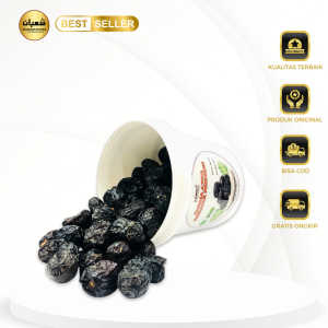 kurma ajwa 850g / kurma ajwa madinah original premium / oleh oleh haji dan umroh kurma elshanum II