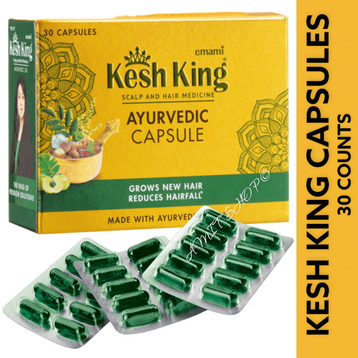 Kesh King Ayurvedic Hair Capsule (30 capsules) | Lazada.co.th