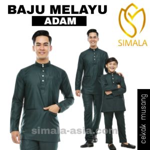 (RAYA 2026) Baju Melayu ADAM Ekslusif Raya Sedondon OSAKA COTTON PREMIUM ADEK STORE