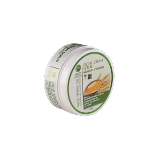สครับหน้า สูตรน้ำมันรำข้าว Bodyhouse Rice Bran Oil Facial Cream Scrub 60 g.