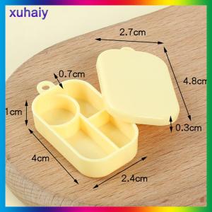 xuhaiy 3Pcs Miniature Dollhouse Lunch Box Doll House Kitchen Food Decor Accessories Dollhouse Scene Toys