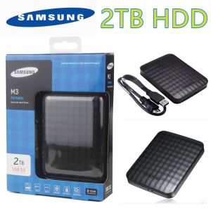 【 Ready Stock】Samsung M3 2TB/1TB Hard Disk Portable External Hard Drive USB 3.0 Hdd Eksternal 2.5 Inch