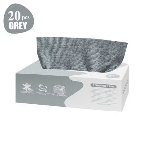 20PCS/Box Microfiber Towel Kitchen Dish Cloth Non-Disposable Reusable Oil Dish Cleaning Wipes Napkins Dish Rags 厨房抹布