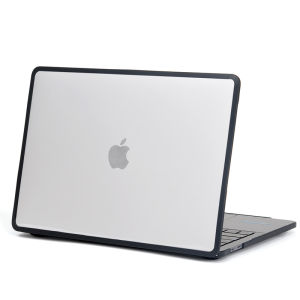 TPU + PC Transparent Cover Case for 2024 Macbook Pro M4 M3 Air 13 Pro 14 16 inch A3401 A3402 A3113 A3114 Case Hard Matte Smooth Shockproof Protector Free Silicone keyboard cover skin