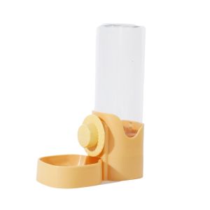 STARRY PP Rabbit Water Bottle Cage Hanging Green Yellow Pink Cat Gravity Water Dispenser Pet Feeding Product Ball Bearings Pet Feeder For Small Animals