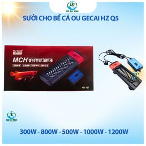 Sưởi đời mới Ou Gecai HZ-Q5 300-500-800-1000-1200w cho bể cá cảnh (bảo hành 6 tháng)