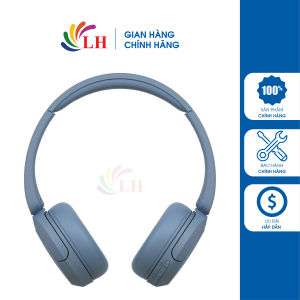 Tai nghe chụp tai Bluetooth Sony WH-CH520 - Hàng chính hãng - Thời gian sử dụng lên đến 50 giờ Công nghệ kỹ thuật số DSEE kết nối với 2 thiết bị Bluetooth cùng lúc