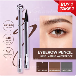 Liquid Eyebrow Pencil Ultra-fine Fast Drying Eyebrow Eyeliner Pen Waterproof Long Lasting