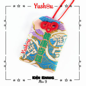 Móc Khóa Yushou Sức Khỏe - Mẫu 9 (Kiểu Omamori) Có sẵn