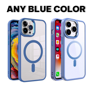 Transparent Magnetic MagSafe Hybrid Shockproof Cover for iPhone xr 11 12 13 pro max 14 plus 14 pro max 15 plus 15 pro max xs max x xr