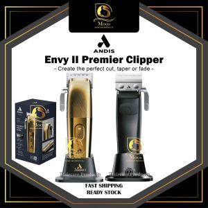 Andis Envy II Cordless Professional Hair Clipper Premium Edition - Gold / 6700SPM (Model: LCA-1)