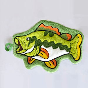 DIVATEN Absorbent Fishing Hand Towel Thickened Quick Dry Kitchen Hand Towel Durable Coral Fleece Lure Fishing Wipe Cloth Multifunctional