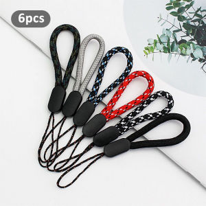 DAMILE SJP-011 Phone Case Neck Lanyard Hand Wrist Lanyard String Short Grip Lanyard Mobile Phone Strap for Flash Drive Keychain ID Badge Holder DIY Hang Rope