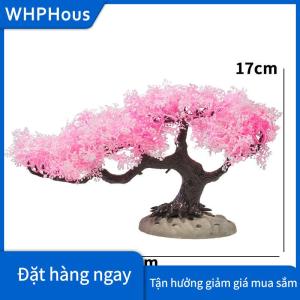 WHPHous Mới mô phỏng cây hồ cá trang trí bể cá bể cá nhựa nhà máy mô phỏng nhân tạo nước nhà máy cá trang trí bể cá
