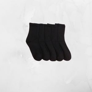 Tất nam nữ bassic dễ phối đồ tất vớ cotton co dãn bốn chiều thấm hút mô hôi chân